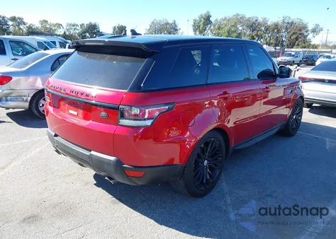 2016 Land Rover Range Rover Sport 3.0L V6 Supercharged Se z USA, uszkodzony, nr VIN SALWG2PF5GA116089